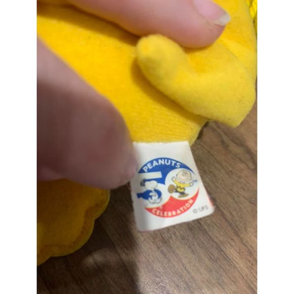 Peanuts 50th Anniversary Celebration Woodstock I Love You Best Friends Plush EUC - Picture 5 of 5